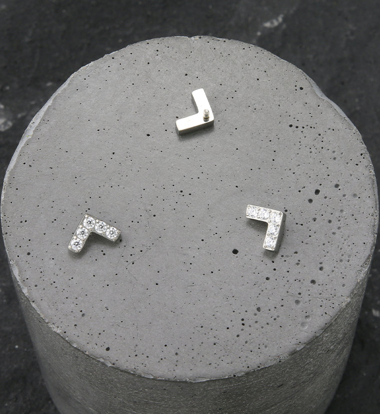 Dart CZ Internally Threaded Titanium Top