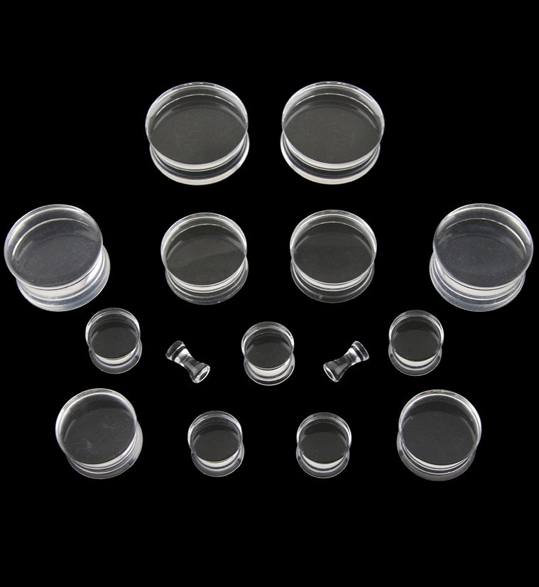 Clear Acrylic Plugs