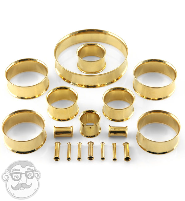 Double Flare Gold Tunnels