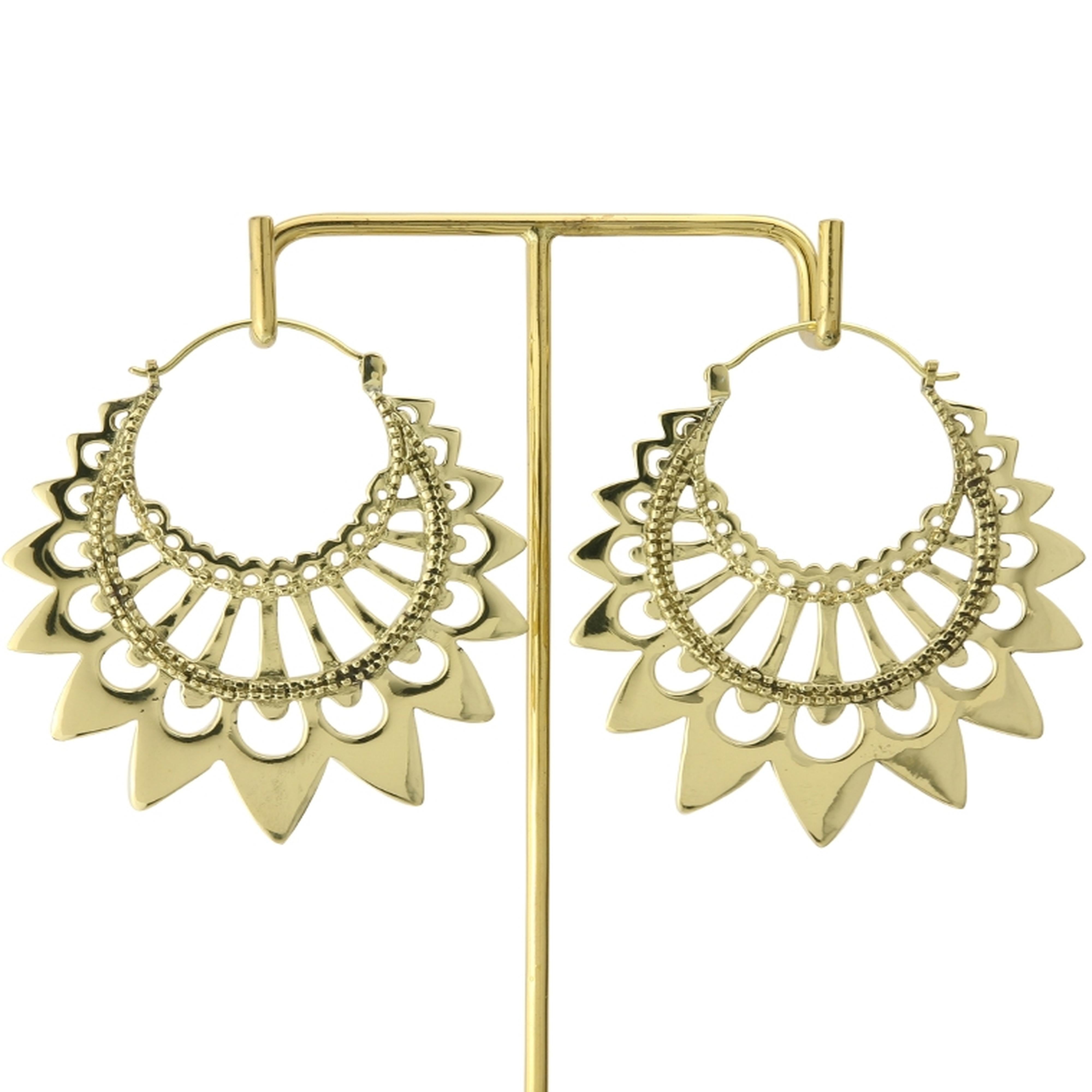 18G Draft Brass Hangers / Earrings