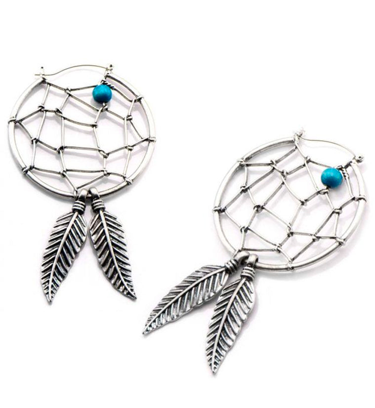 Dreamcatcher Plug Hoops