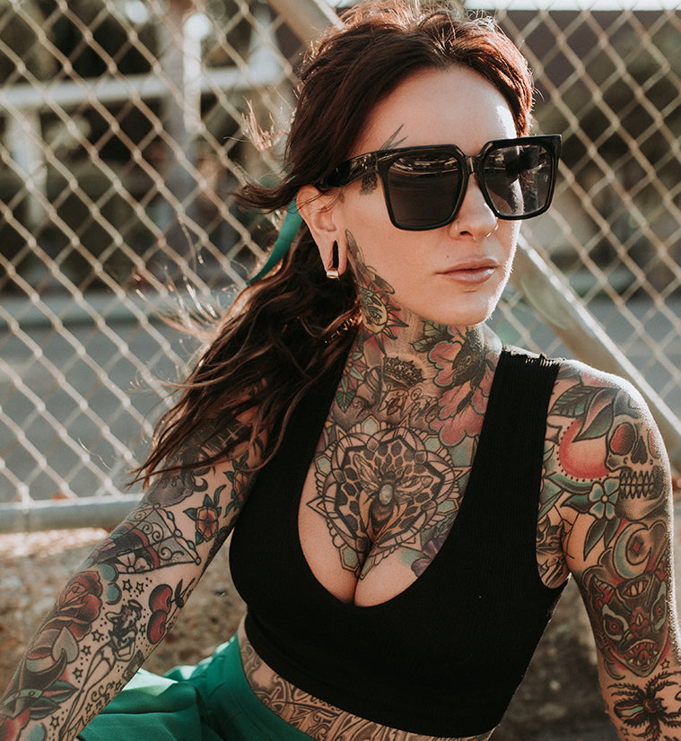 Stainless Steel Hinged Stretched Ear Cuff