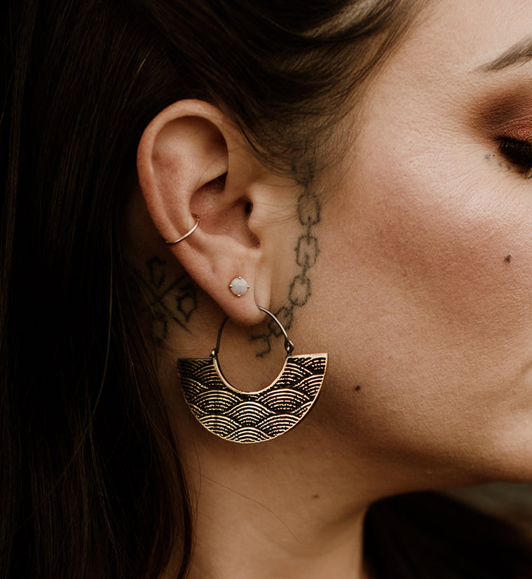 Pulse Titanium Hangers - Earrings