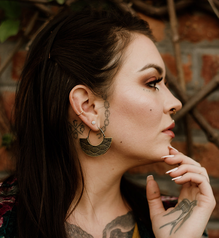 Pulse Titanium Hangers - Earrings