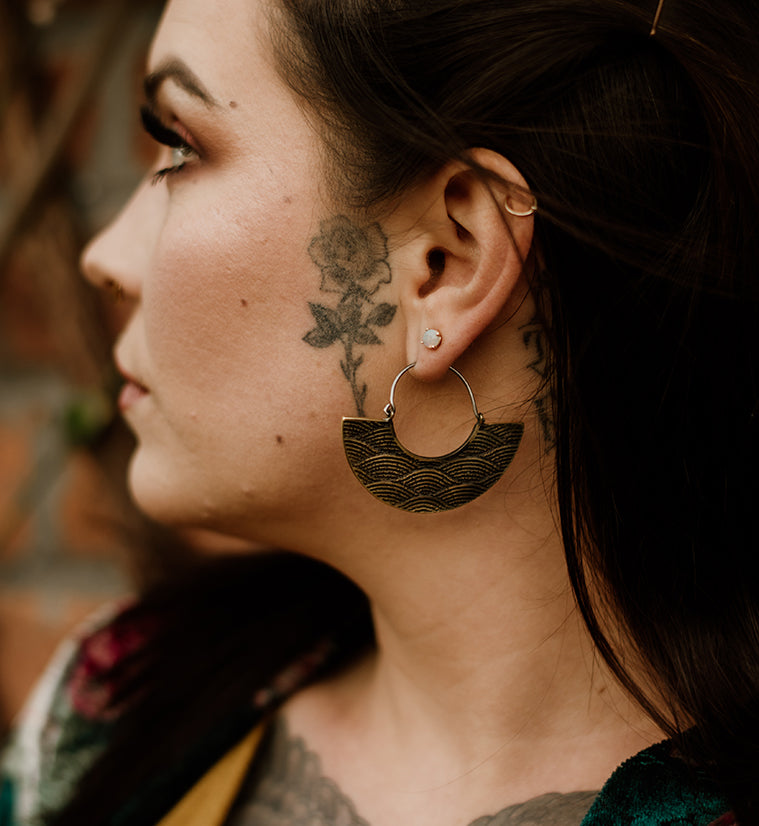 Pulse Titanium Hangers - Earrings