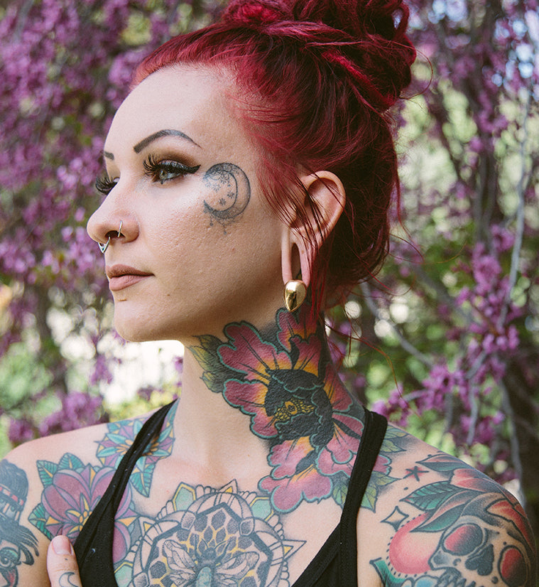 Small Copper Knuckle Ear Weights