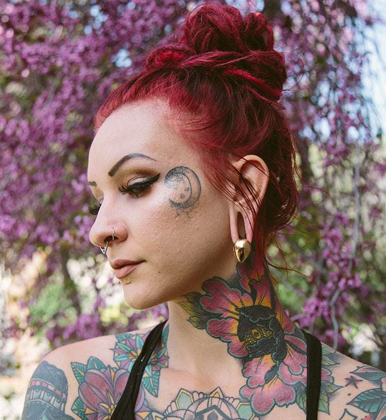 Small Copper Knuckle Ear Weights