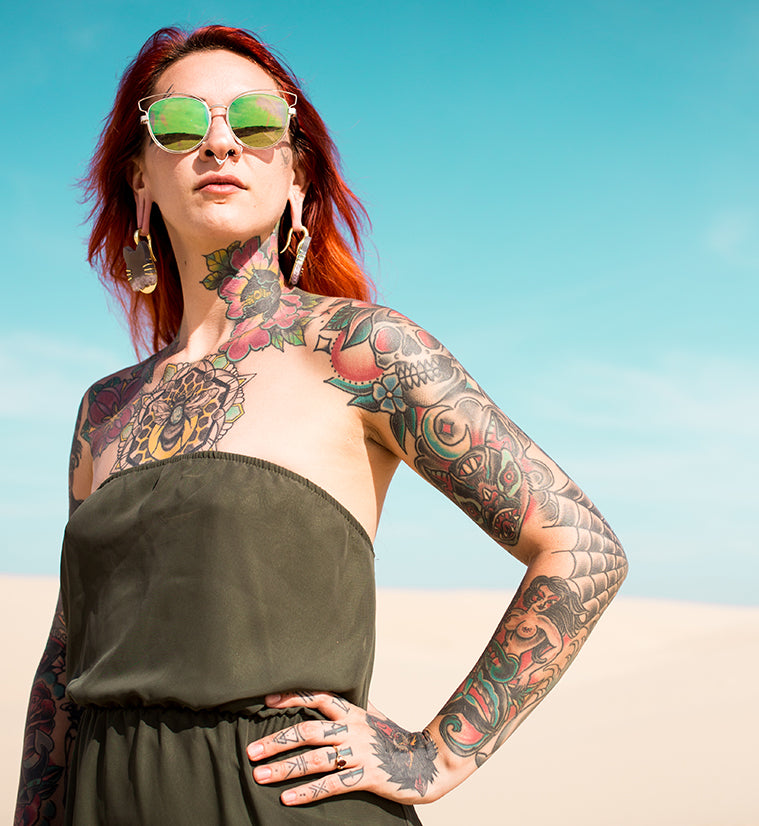 Kitty Cat Druzy Amethyst Brass Ear Weights