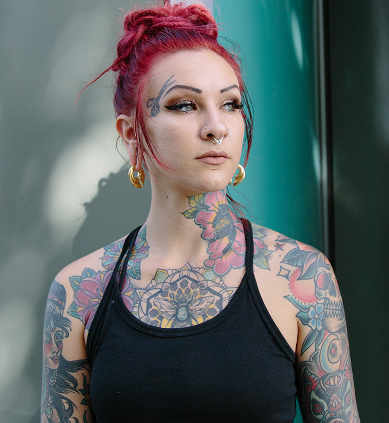 Keyhole Brass Ear Weights