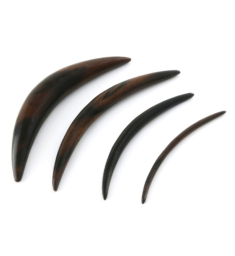 Ebony Wooden Septum Tusk