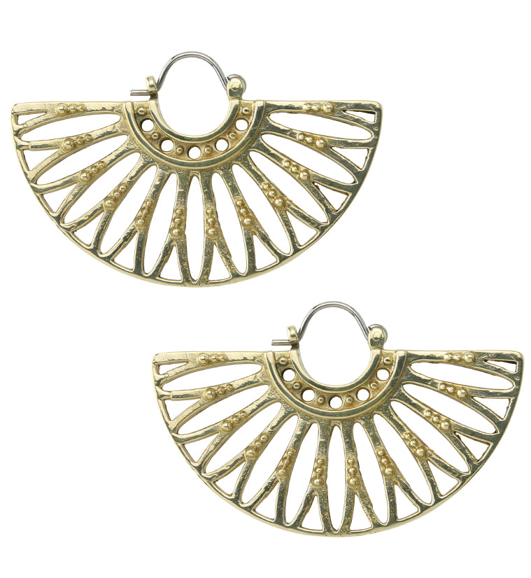Egress Brass Hangers - Earrings