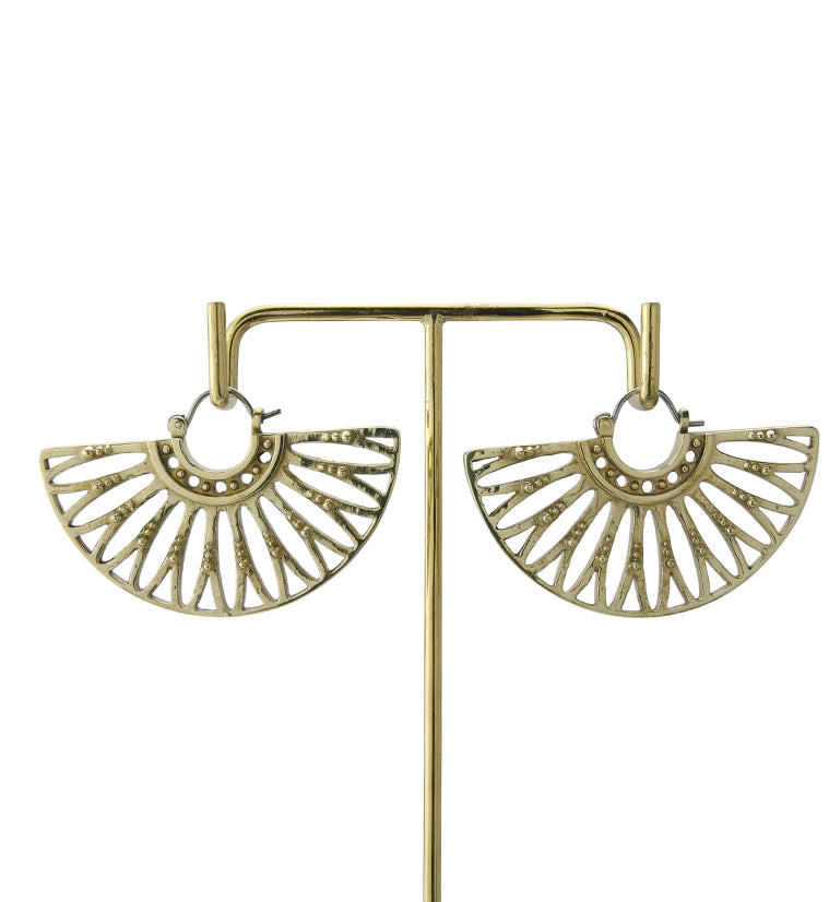Egress Brass Hangers - Earrings