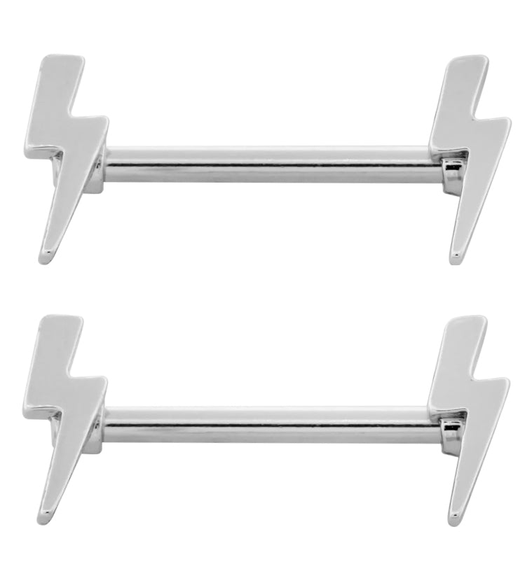 Lightning Bolt Nipple Barbell