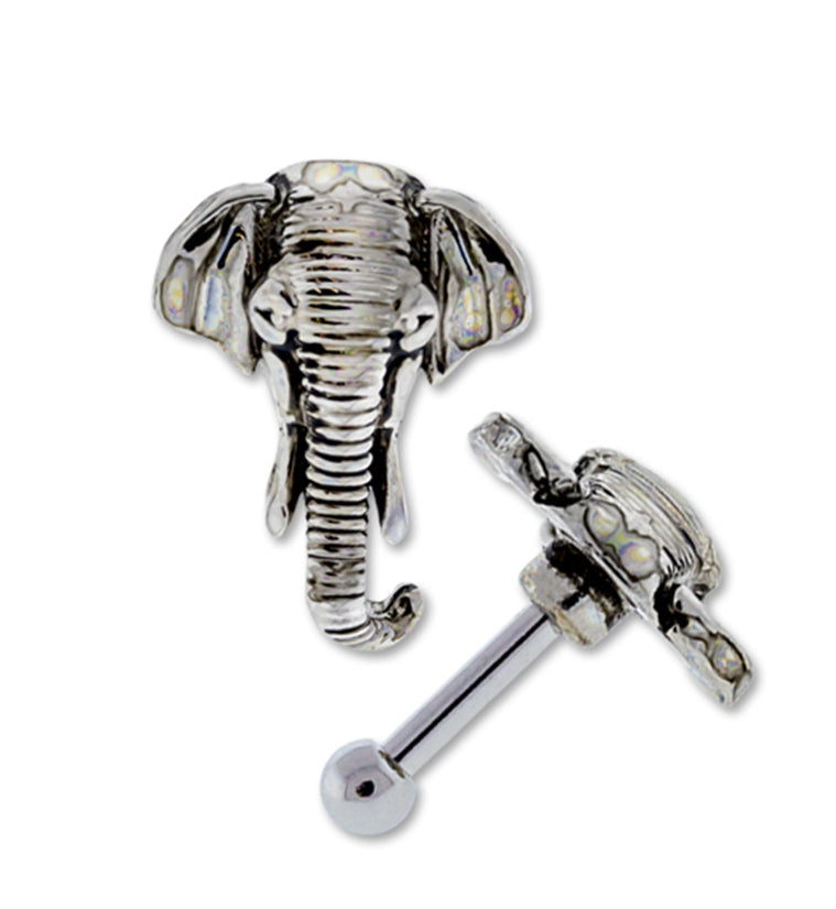 16G Elephant Head Tragus / Cartilage Barbell
