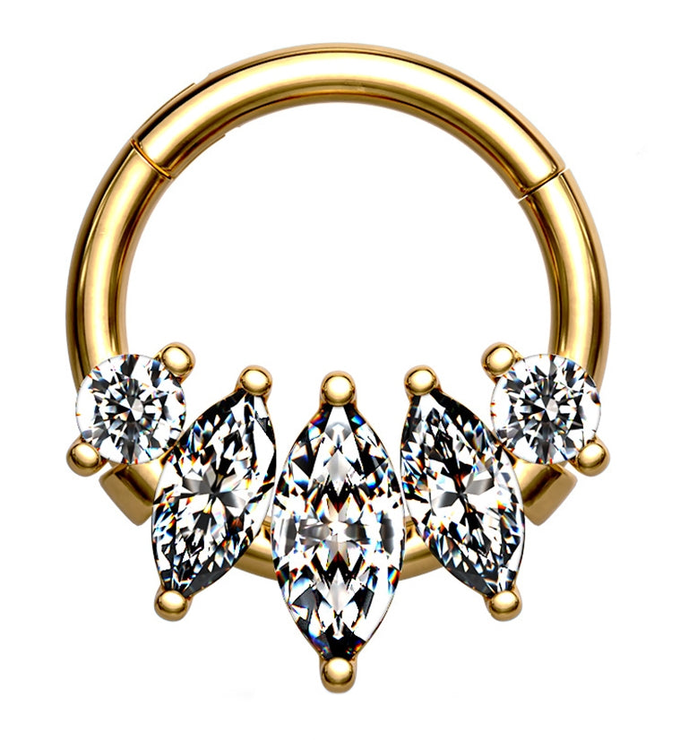 Gold PVD on 316L stainless steel