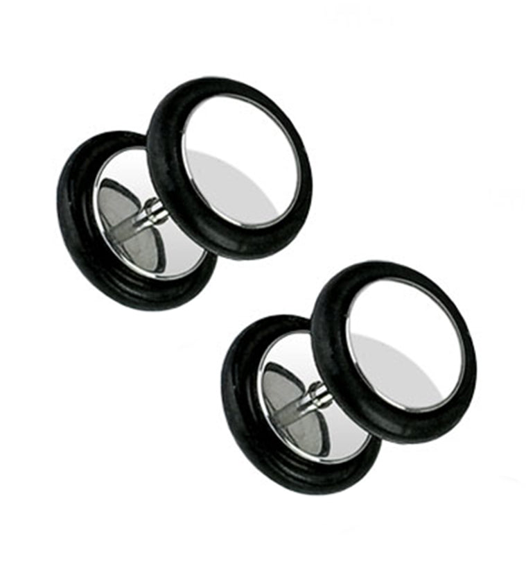 Stainless Steel Fake Ear Plugs