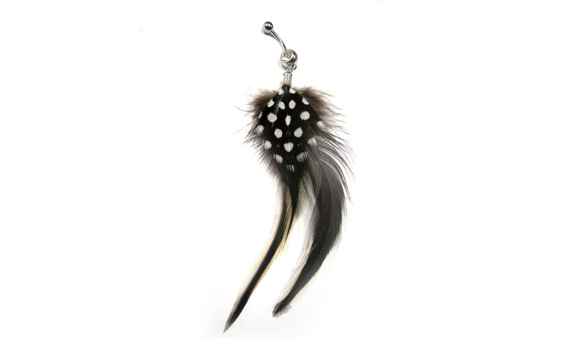 Feather Belly Button Ring