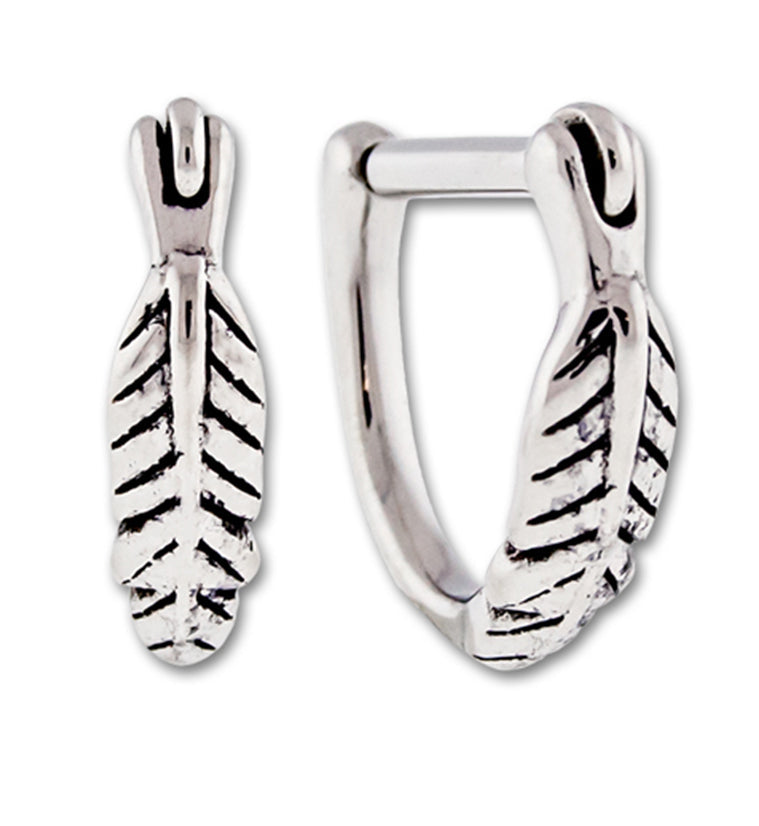 16G Feather Tragus Clicker