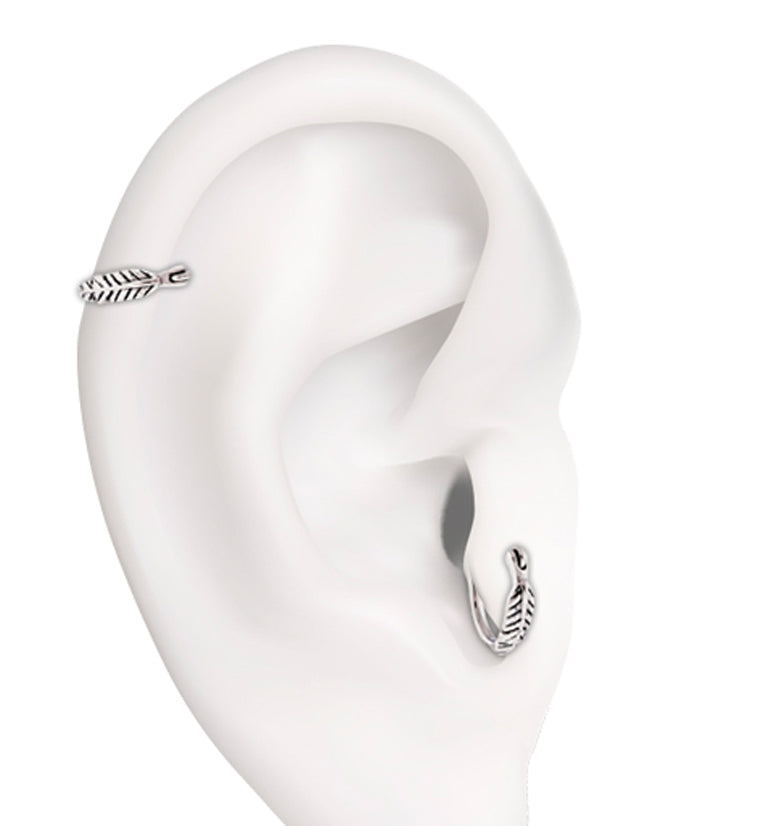 16G Feather Tragus Clicker