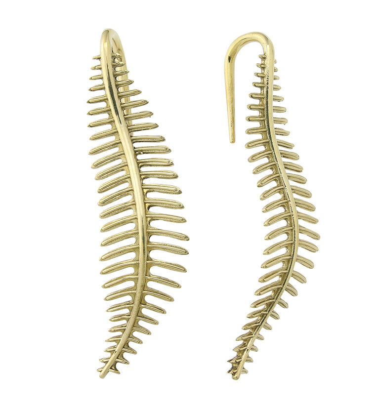 Fern Leaf Brass Hangers