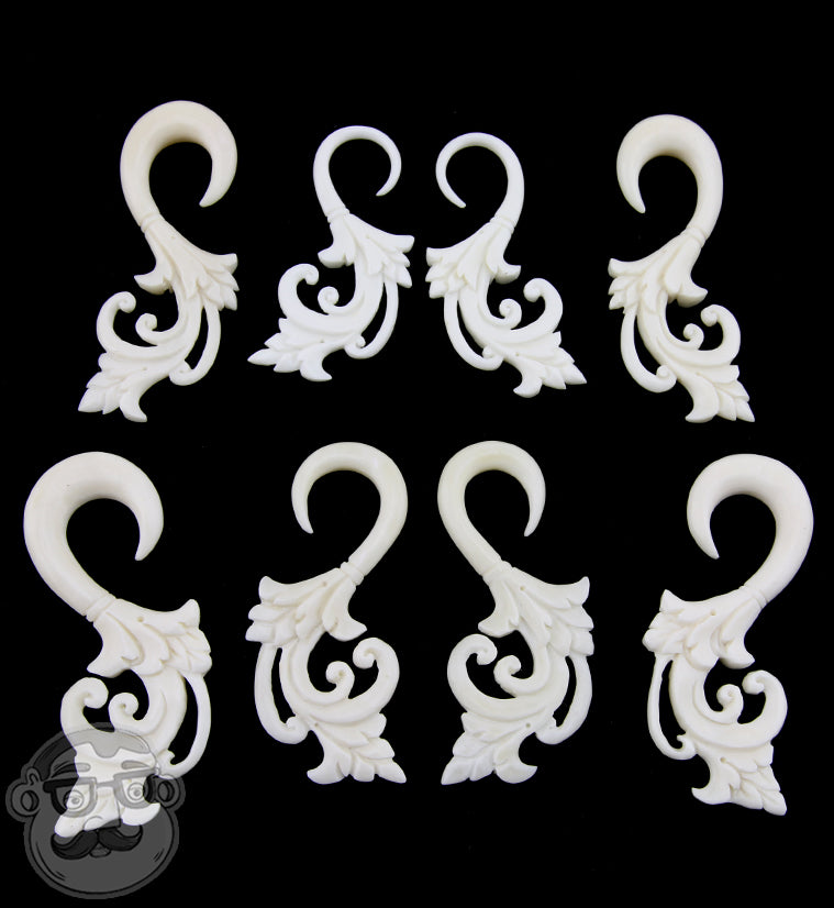 Filigree Bone Hangers