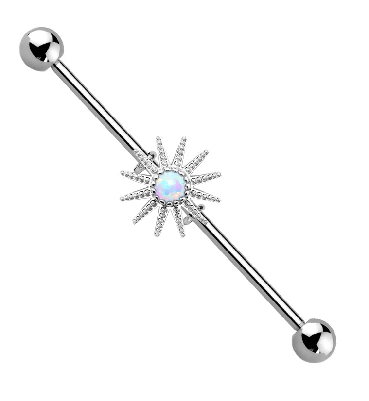 Blaze Opalite Industrial Barbell