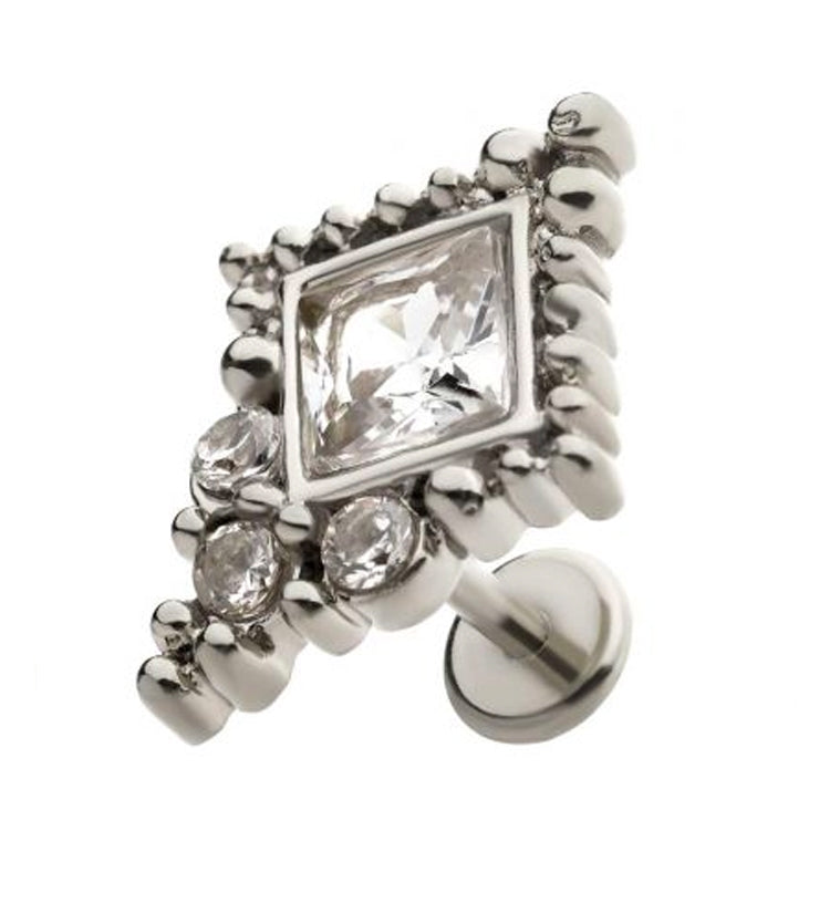 18G Flexure CZ Labret