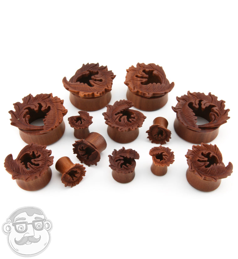 Floral Crest Saba Wooden Tunnels