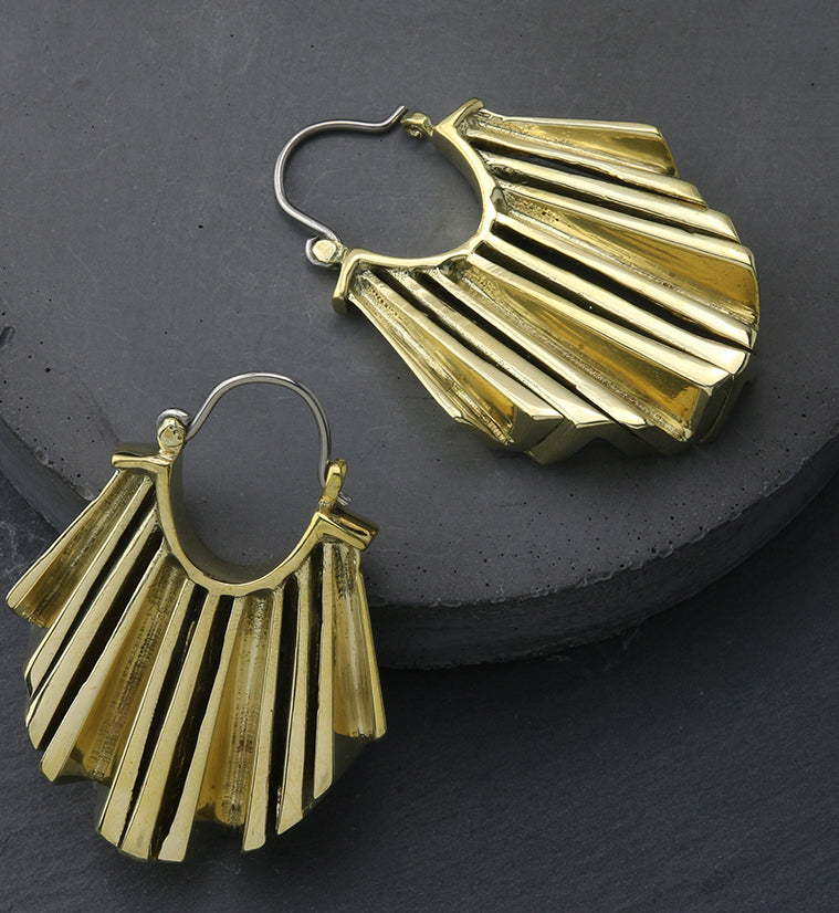 Force Brass Hangers / Earrings