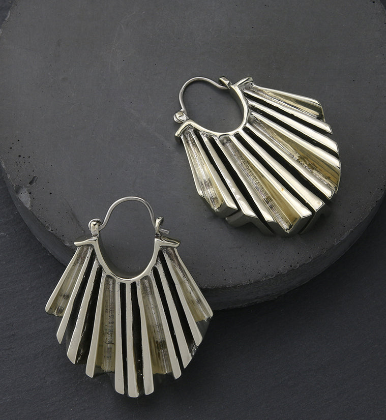 Force White Brass Hangers / Earrings