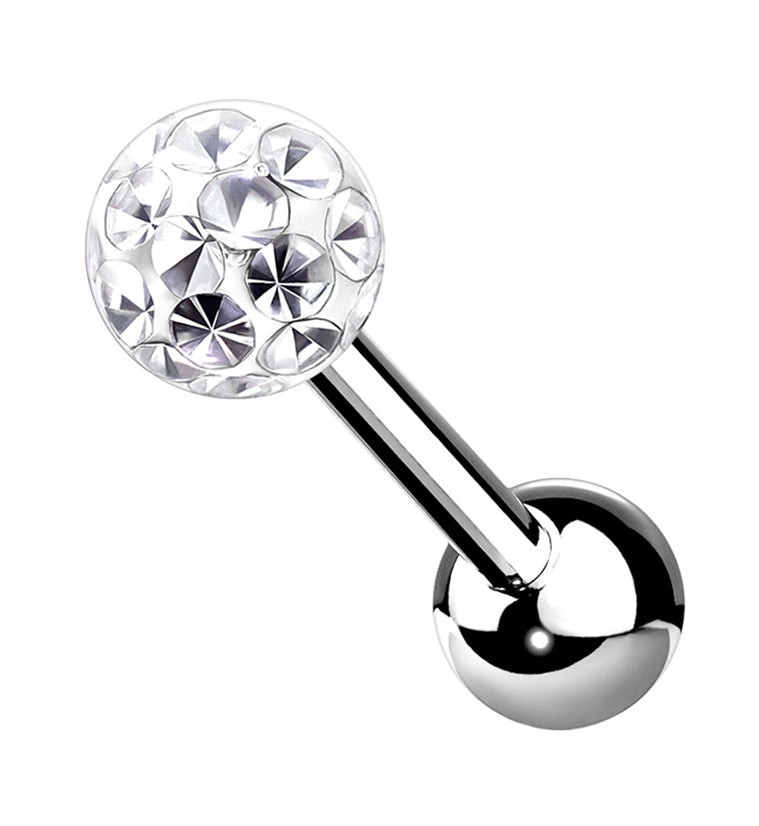 Glitter Ball Cartilage Barbell