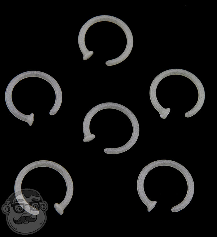 Green Bioflex Nose Hoop Ring