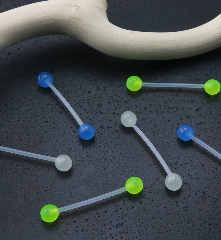 Blue Bioflex Glow in the Dark Barbell