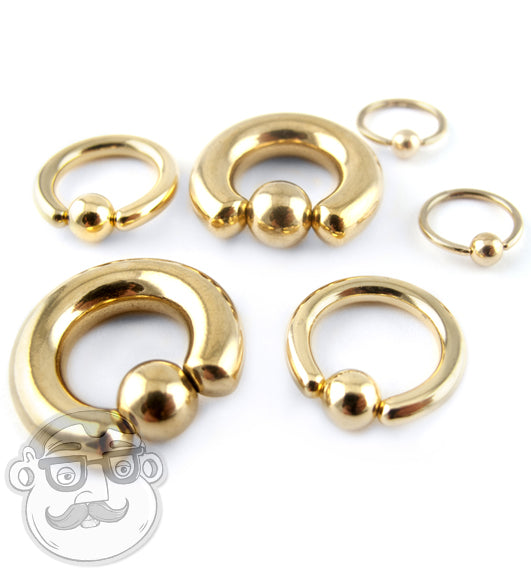 Gold Captive Rings