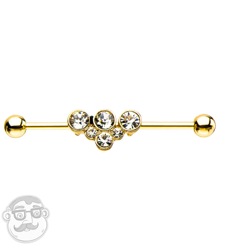 14G Multi Cluster Steel Industrial Barbell