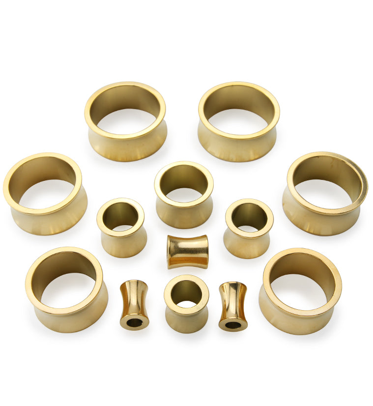Gold PVD Stainless Steel Saddle Tunnels