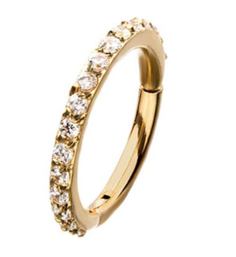 Gold PVD Royal Hinged Segment Ring