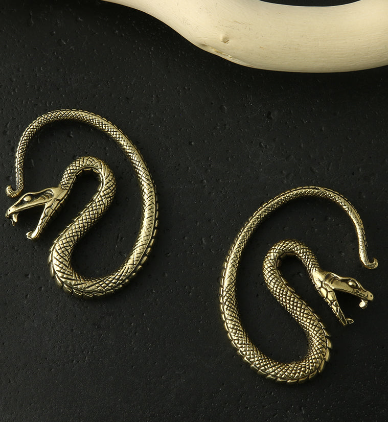 Brass Snake Hangers
