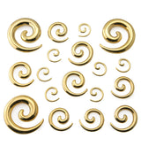 Gold PVD Steel Spirals