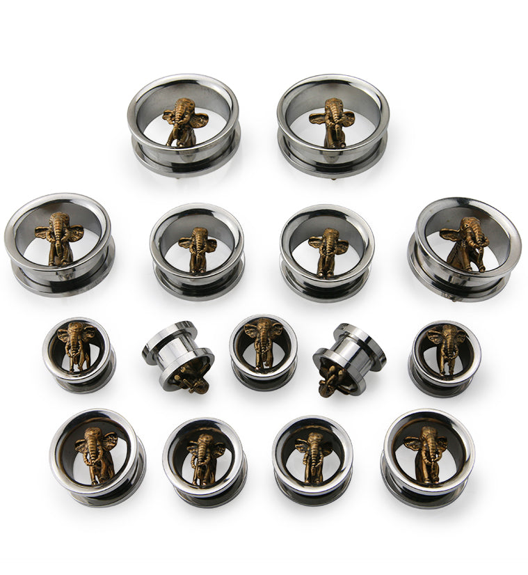Golden Elephant Stainless Steel Tunnels