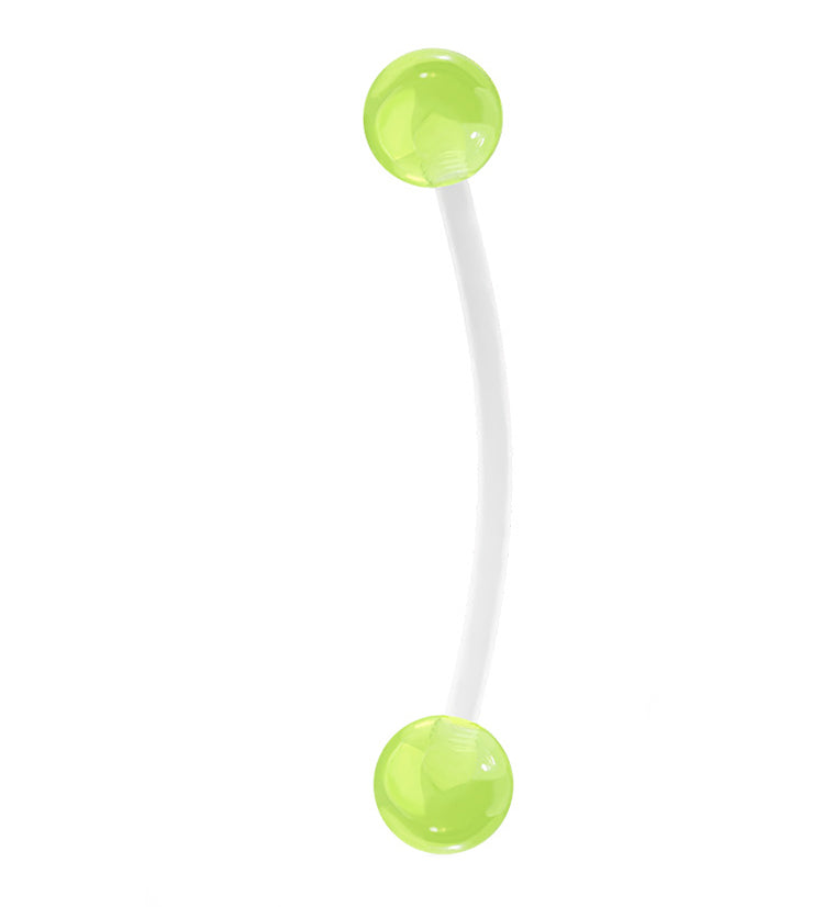 Green Bioflex Glow in the Dark Barbell