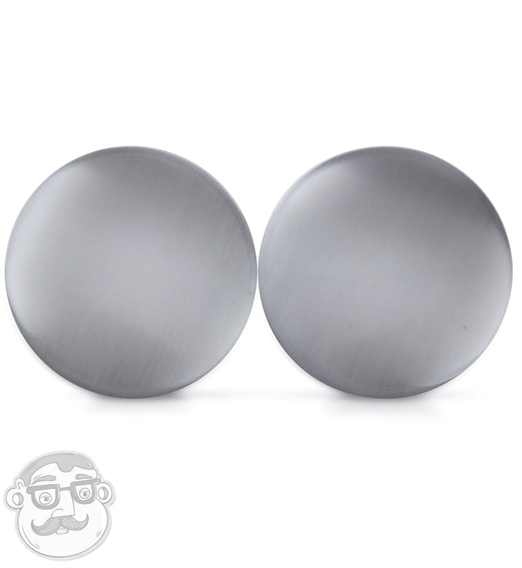 Grey Cat's Eye Glass Plugs