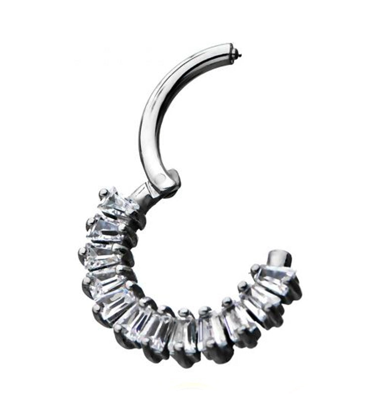 16G Gullion Gold PVD Hinged Segment Clicker