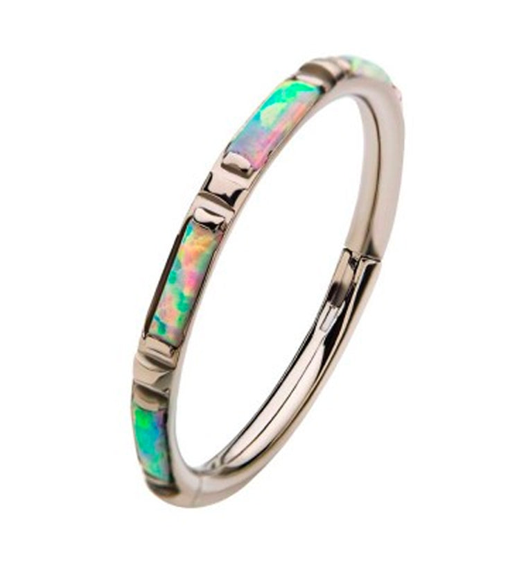 Gullion Opalite Hinged Segment Ring