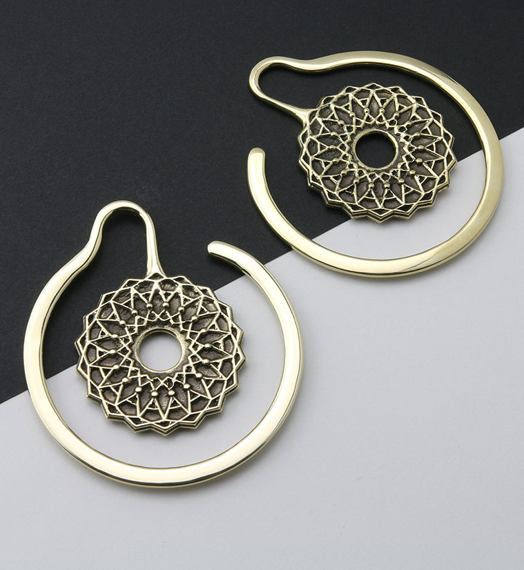 Gyral Brass Ear Weights