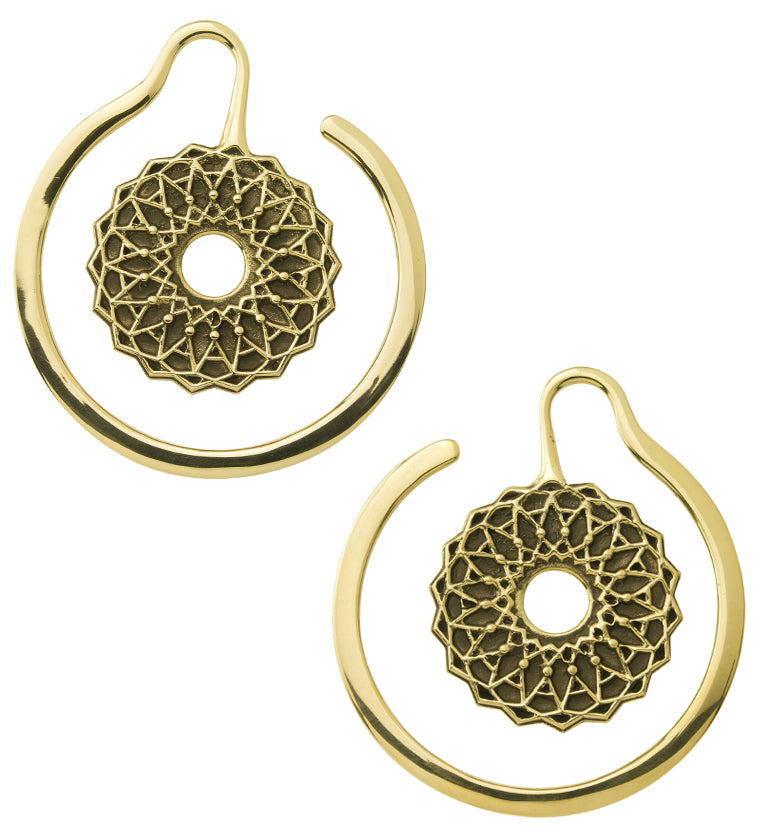 Gyral Brass Ear Weights