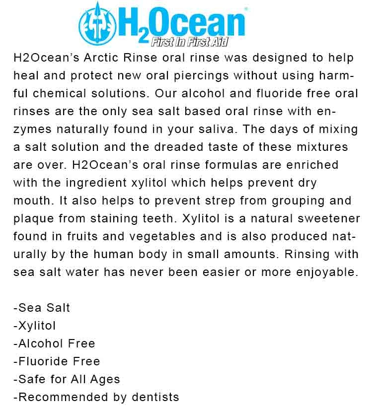 H2Ocean Sea Salt Mouth Rinse