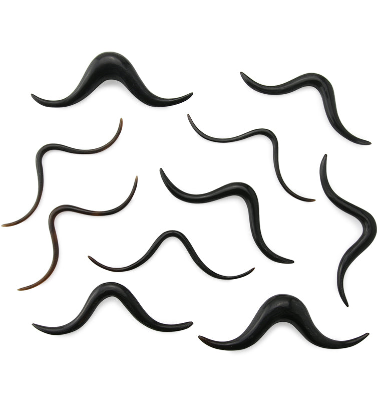 Handlebar Mustache Horn Septum Bar