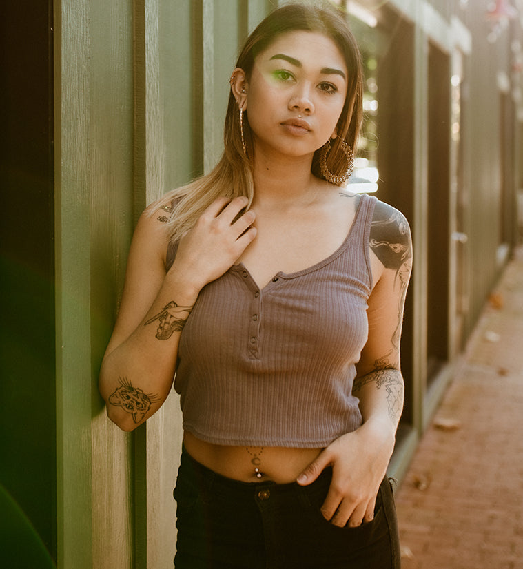 Pity Brass Earrings - Weights