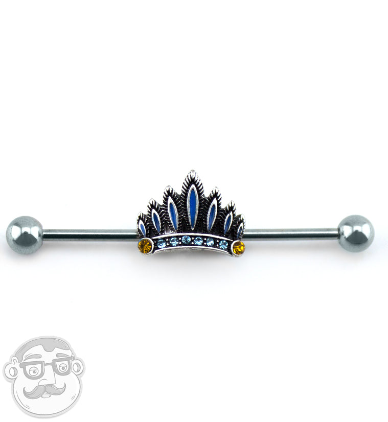 Headdress Industrial Barbell